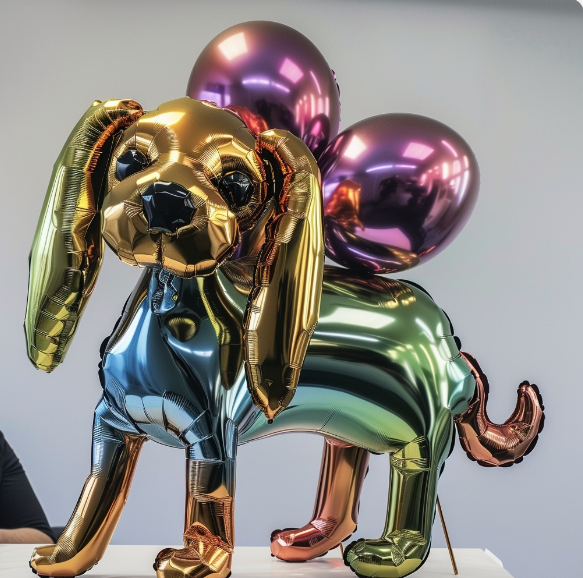 Invitation to the Exhibition: Lena Russo's "Metallic Balloon Dog"