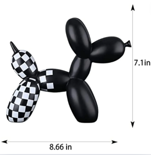 Balloon Dog by Lena Russo _  w&b