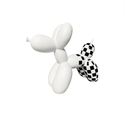 Balloon Dog by Lena Russo _  w&b