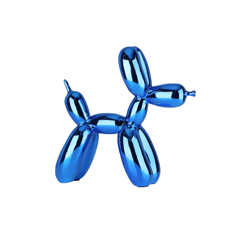 Balloon Dog by_  Lena Russo Blue