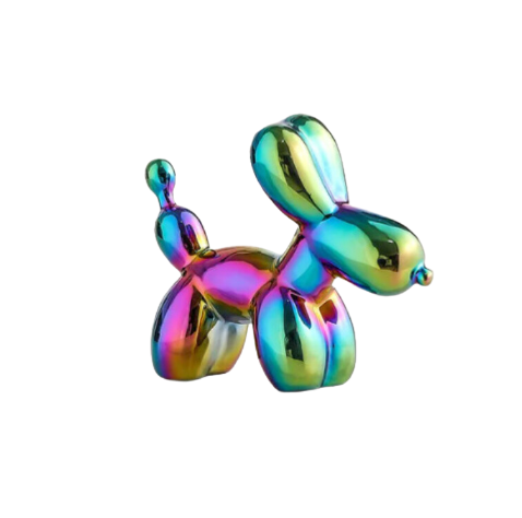 Balloon Dog by Lena Russo_ Metallic mix