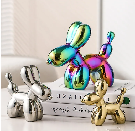 Balloon Dog by Lena Russo_ Metallic mix