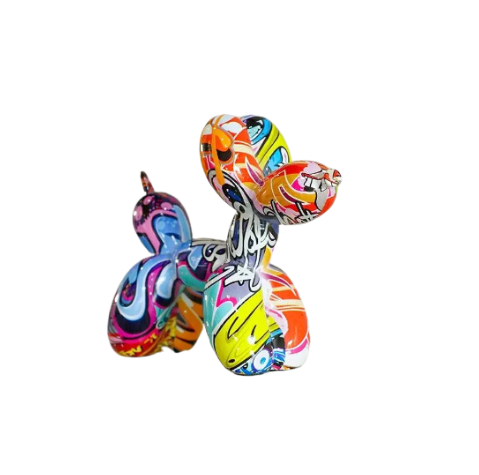 Balloon Dog by Lena Russo _  Graffiti style