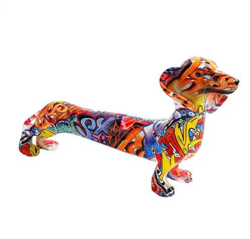 Dog Statue by Nikolai Volkov _ Dachshund