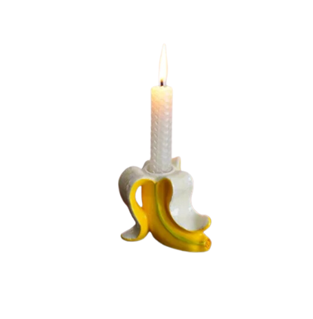 Banana Pop Candle Holder by_ Thomas B.