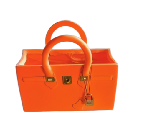 Vase Bag by Soraya Navabi _Iconic Hermès Birkin_ Orange