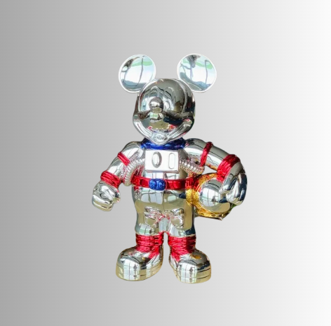 Disney Space Crew Mickey Mouse Figure by Gabriel Leclerc