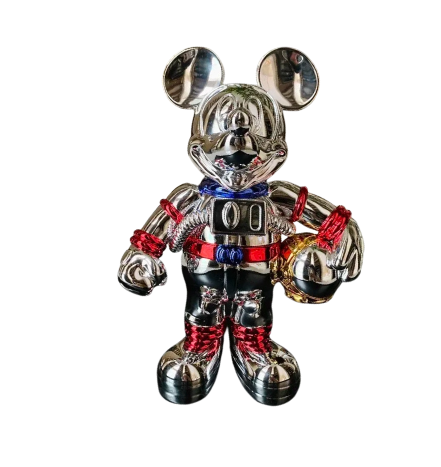 Disney Space Crew Mickey Mouse Figure by Gabriel Leclerc