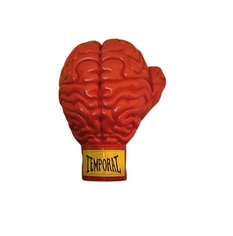 Red Brain Boxing Gloves _ by Marko Petrović's